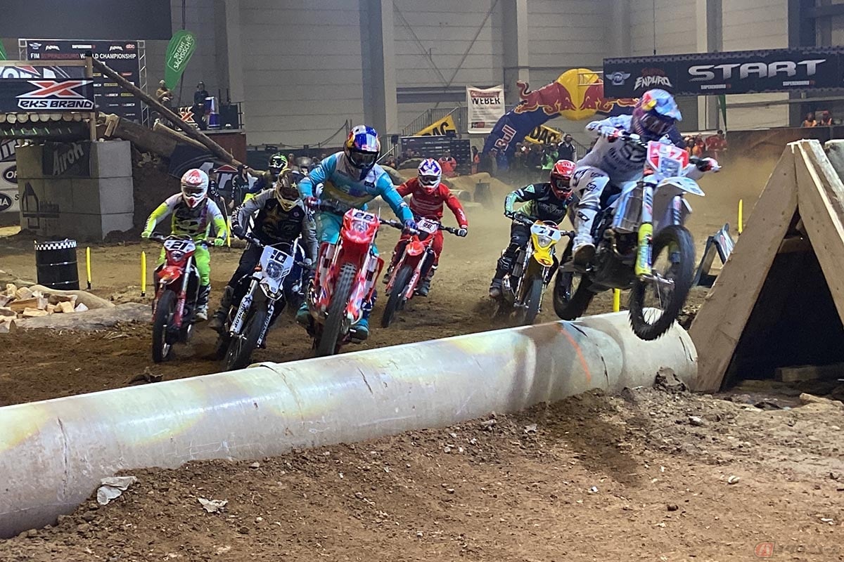 迫力あるレースを楽しめるスーパーエンデューロ世界選手権