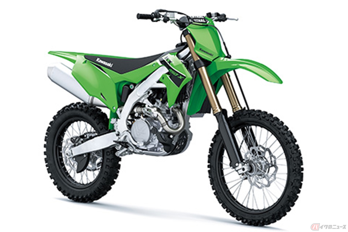 ビモータ「BX450」のベースとなったカワサキ「KX450X」
