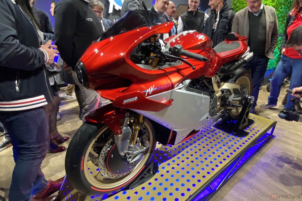 MVアグスタ「スーパーヴェローチェ1000セリエオロ」