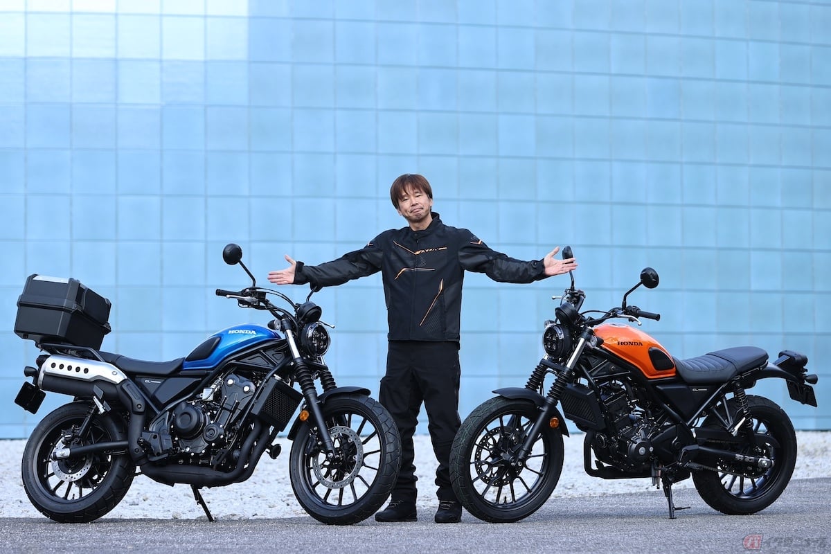 左:EICMA2022で発表された『CL500』 右:『CL250』