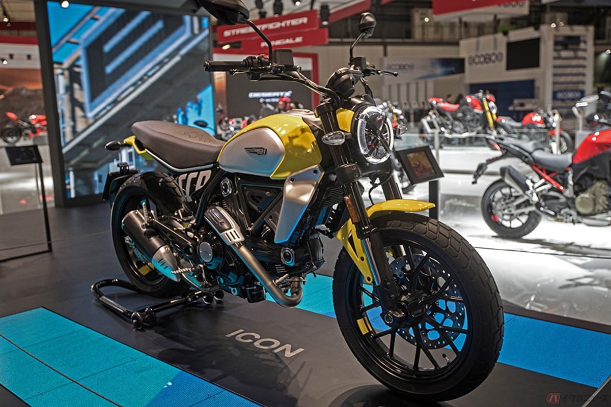 ドゥカティ「Scrambler Icon(スクランブラー・アイコン)」新型モデル