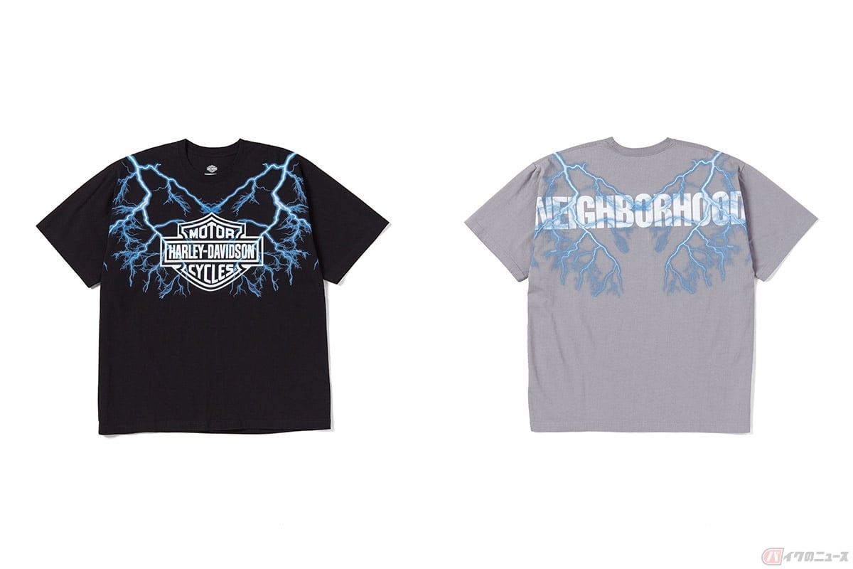 NEIGHBORHOOD✕Harley-DavidsoライトニングボルトT シャツ