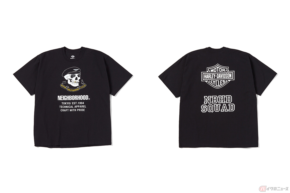 NEIGHBORHOOD✕Harley-Davidsoスカル Tシャツ
