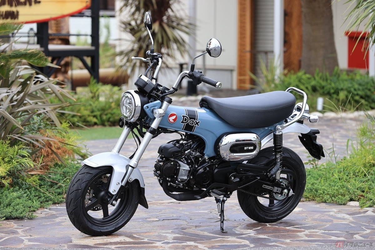 ホンダ「ダックス125」の車両重量は107kg