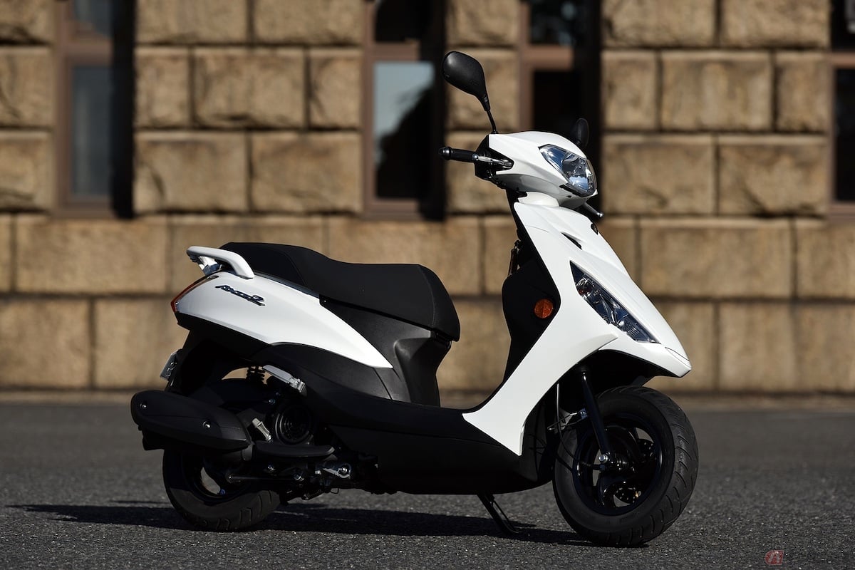 ヤマハ「アクシスZ」の車両重量は100kg