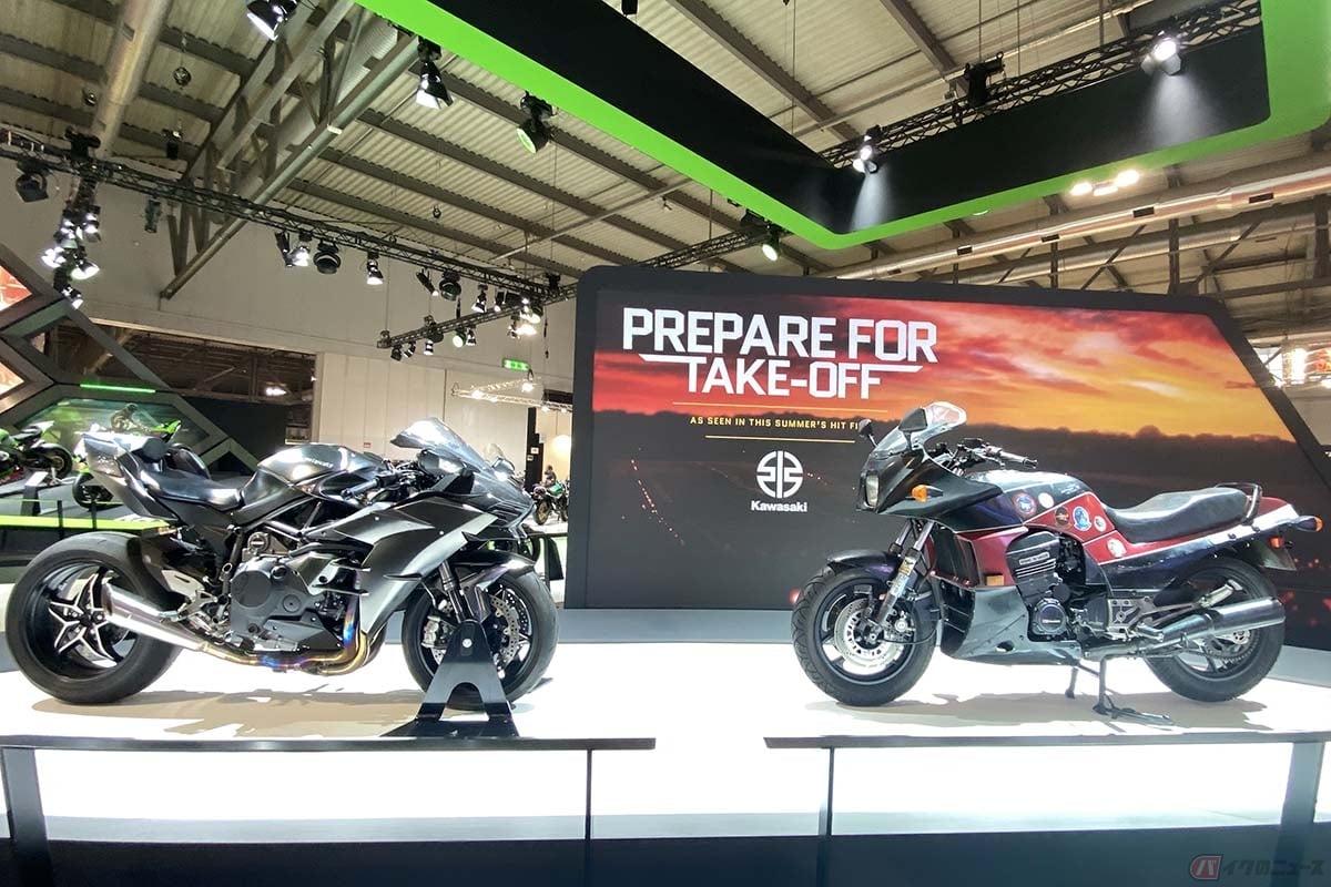 イタリアで開催されたEICMA2022のカワサキブース