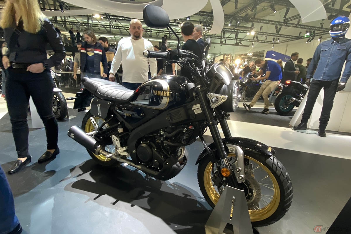 ヤマハ「XSR125 Legacy」純正アクセサリー装着車