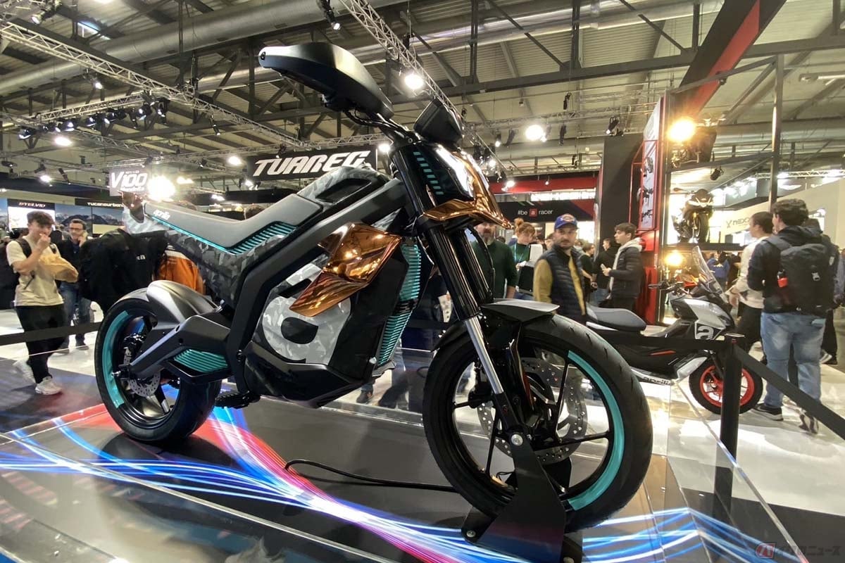 アプリリアの電動コンセプトモデル「ELECTRICa Project」