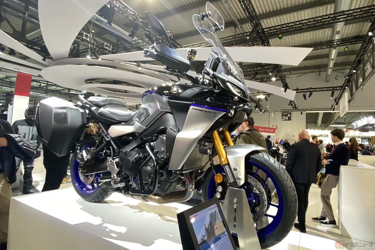 カヤバ(KYB)の“KADS”(カヤバ電子制御サスペンションシステム)を搭載するヤマハ「トレーサー9GT+」