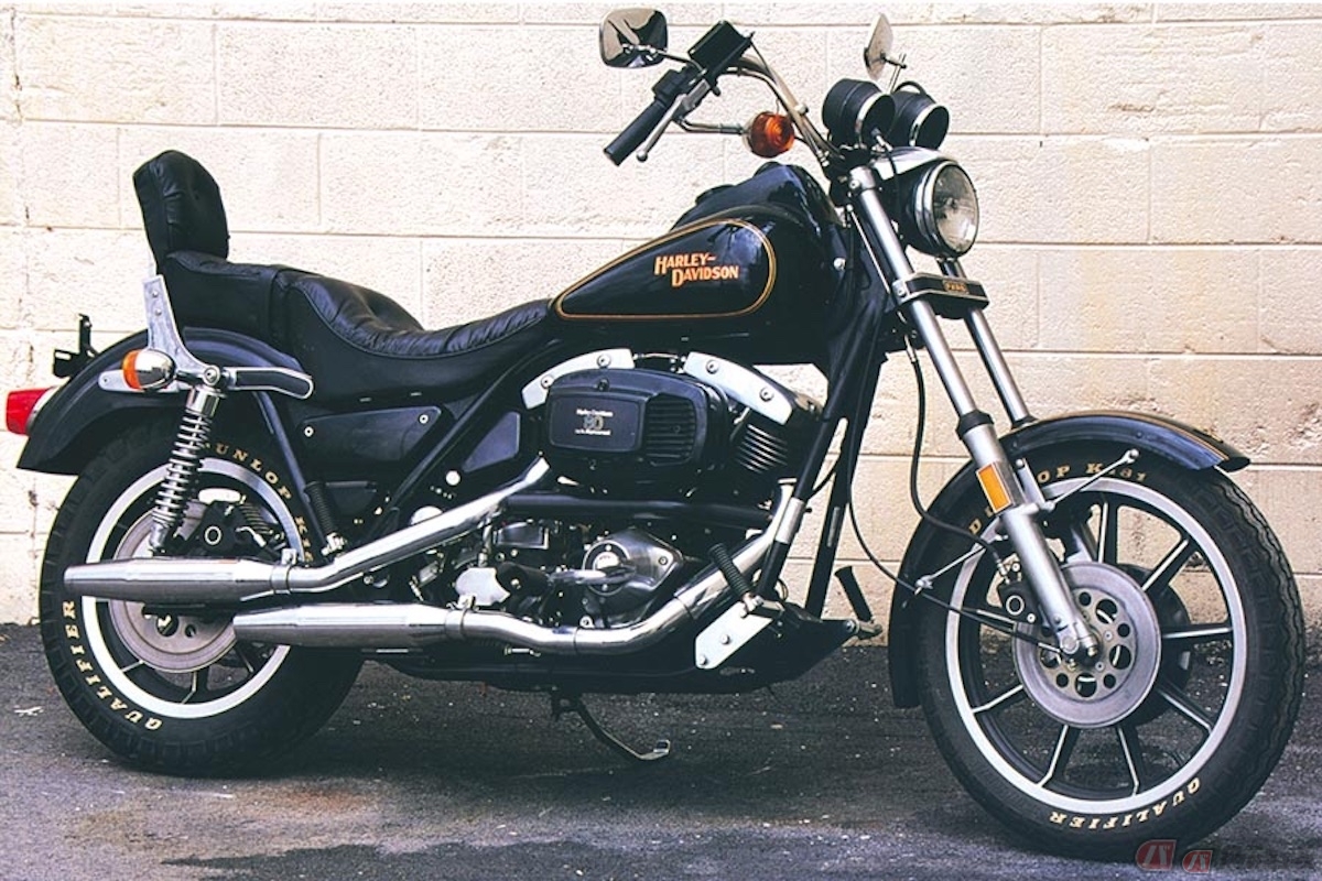 ハーレーダビッドソンのFXRS(1987)