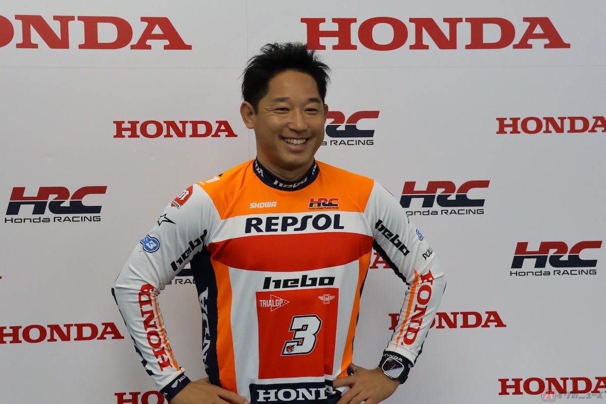 Repsol Honda Team 藤波貴久監督の取材会に参加