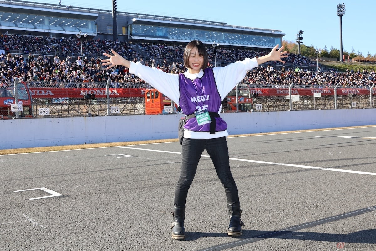 つぐみらいだー、サーキットに初上陸です!