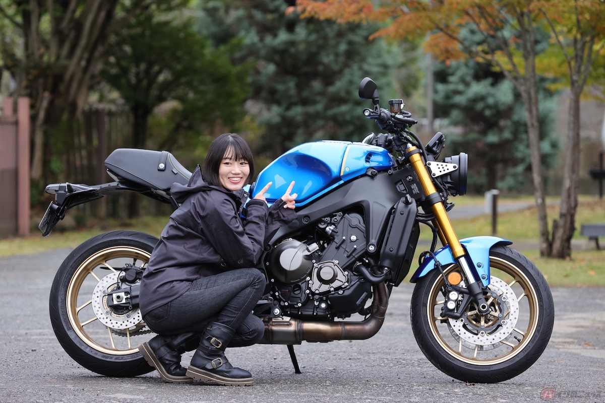 新しいXSR900はグラフィックが「派手になってる!」
