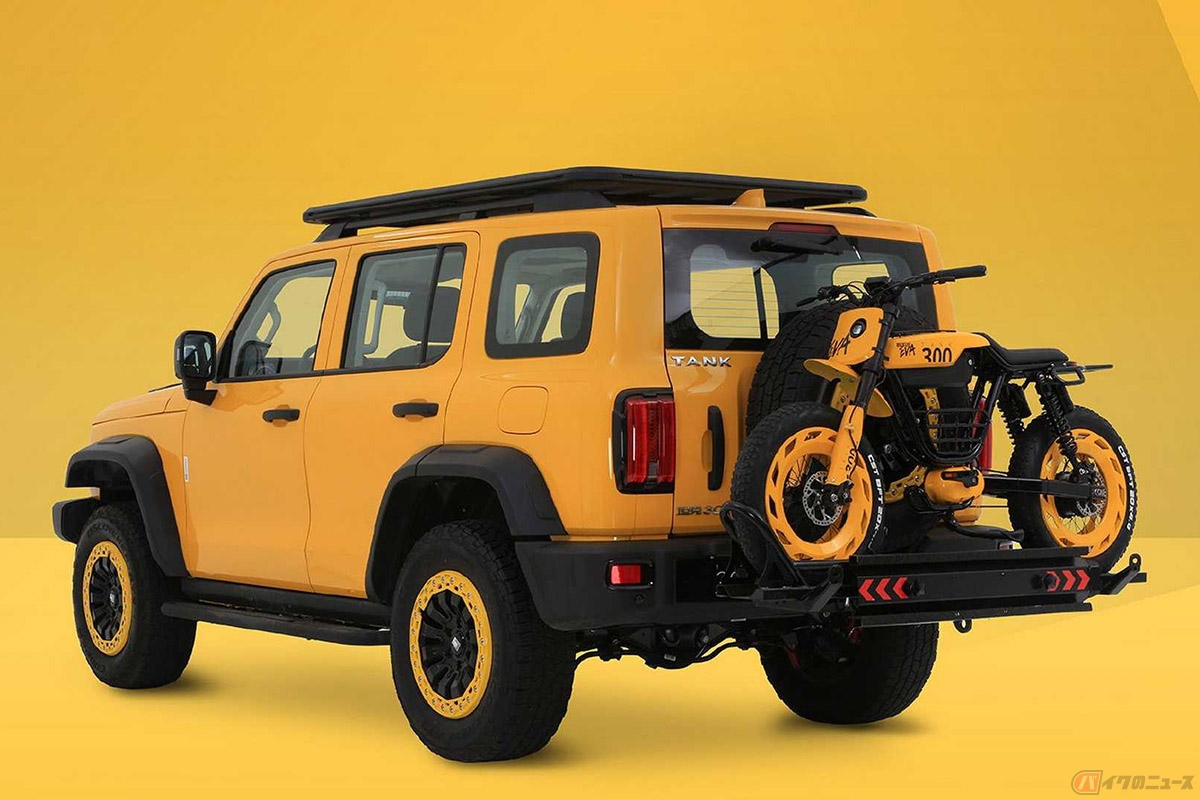 Buxus「EVA Tank 300 Edition」と中国WEYのSUV「Tank 300」