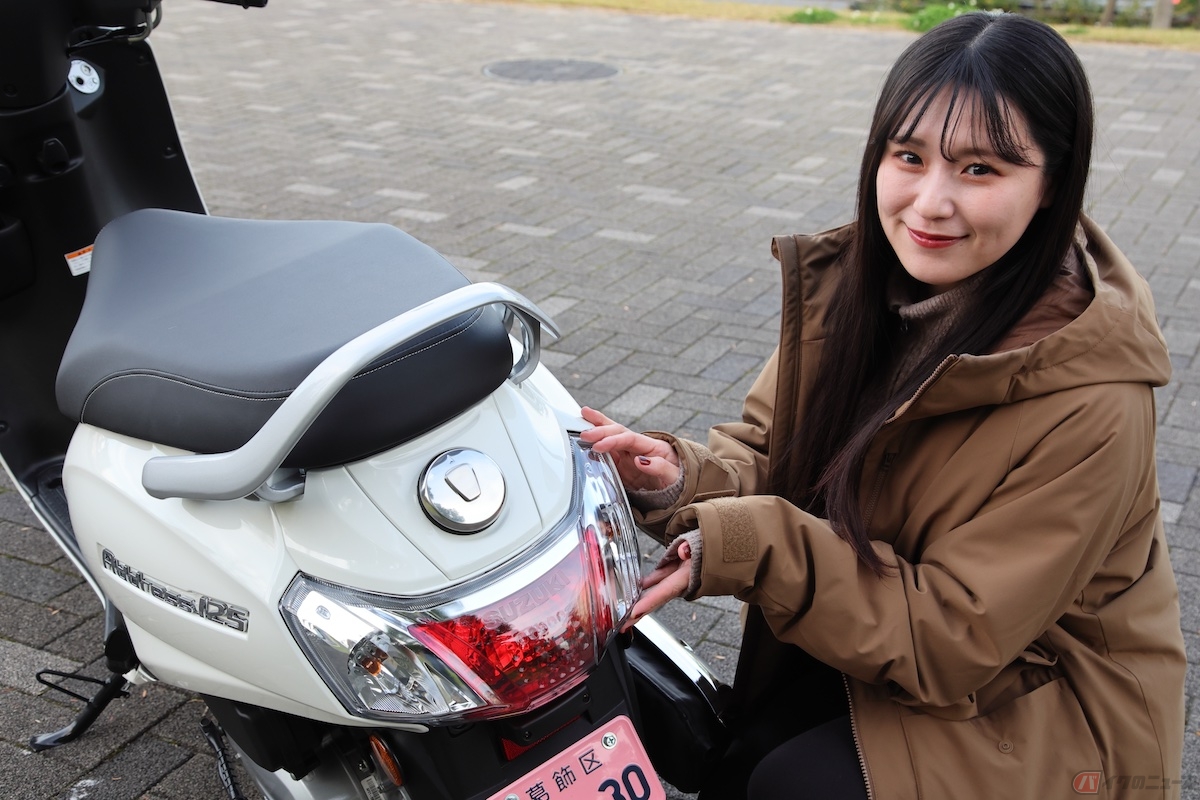 好きになったポイントはテールに付いている給油口