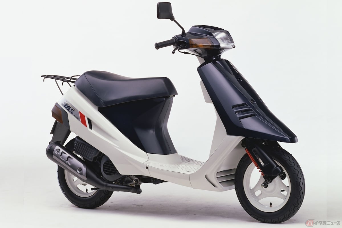 1987年に登場した原付1種のスクーター「アドレス」