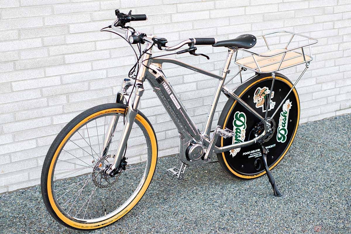 ヤマハ新型e-BIKE「CROSSCORE RC」をベースとした、FREAK'S STOREプロデュースのデリバリーコンセプトモデル