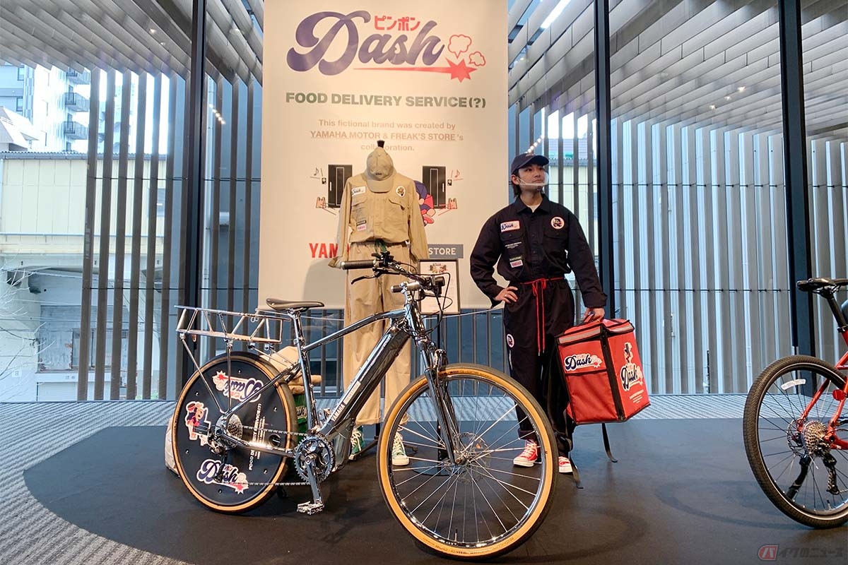 「デリバリー」をコンセプトに、車両からアパレル、デリバリーバッグまで製作