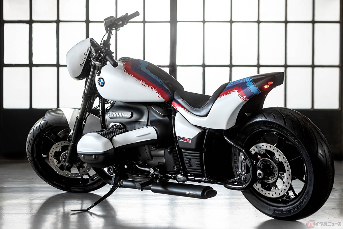 BMW Motorrad「R18」をベースにしたカスタムバイク「R18 M」