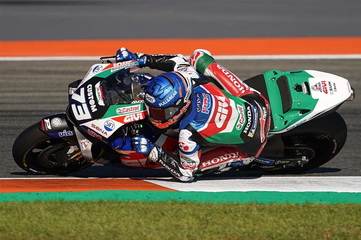 2輪ロードレース世界選手権の最高峰カテゴリー、MotoGPに挑むライダーも「勇者」だろう(アレックス・マルケス選手/LCR Honda CASTROL)