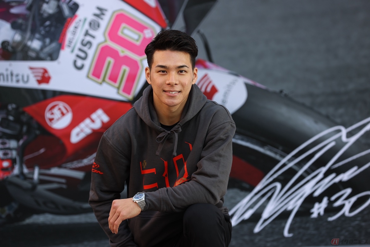 二輪ロードレース最高峰「MotoGP」クラスにフル参戦する唯一の日本人ライダー中上貴晶選手