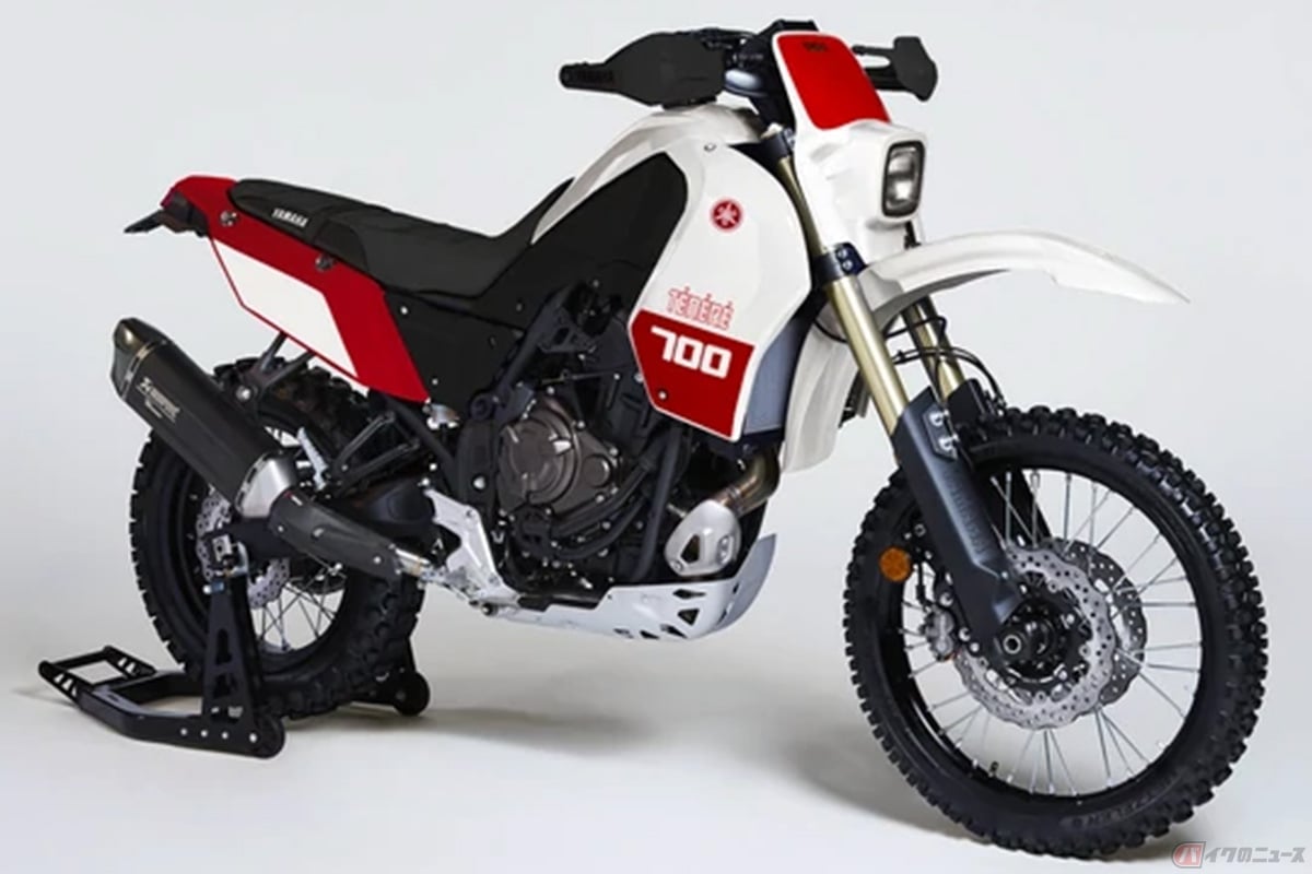 Crispy Clubのカスタムパーツ「Kit Tenere 700」を装着したヤマハ「Tenere(テネレ)700」
