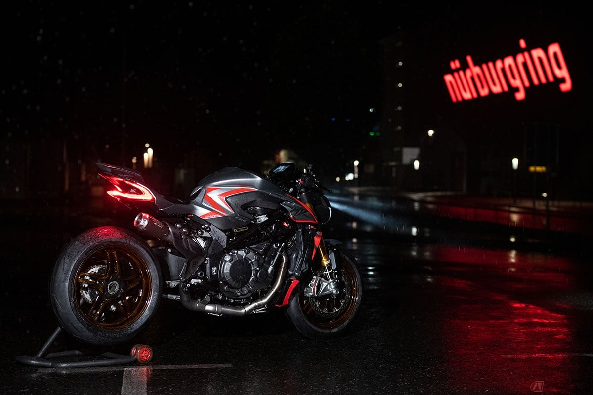 MVアグスタの特別仕様車「ブルターレ1000ニュルブルクリンク」