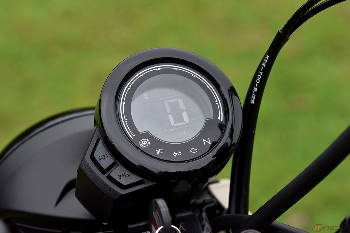 ホンダ「ハンターカブCT125」のメーター