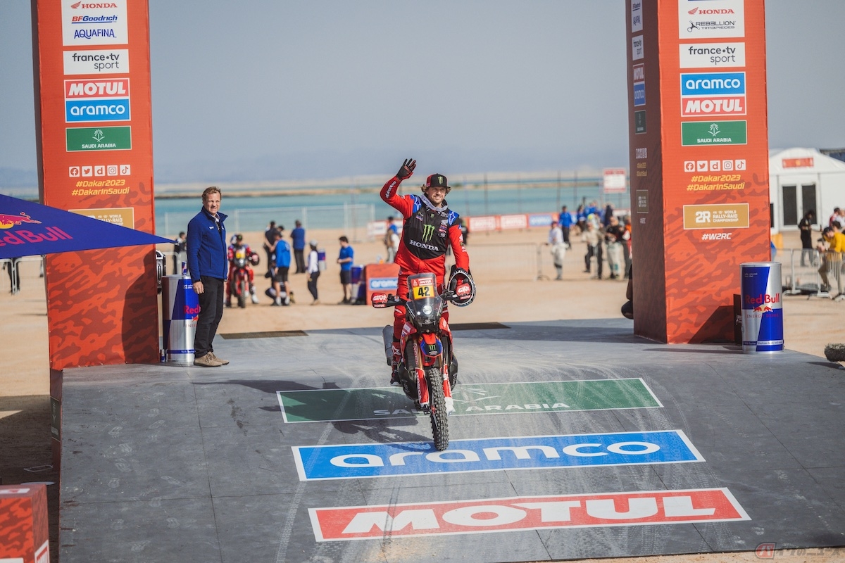 Monster Energy Honda Team エイドリアン・ヴァン・ベバレン選手（17位）