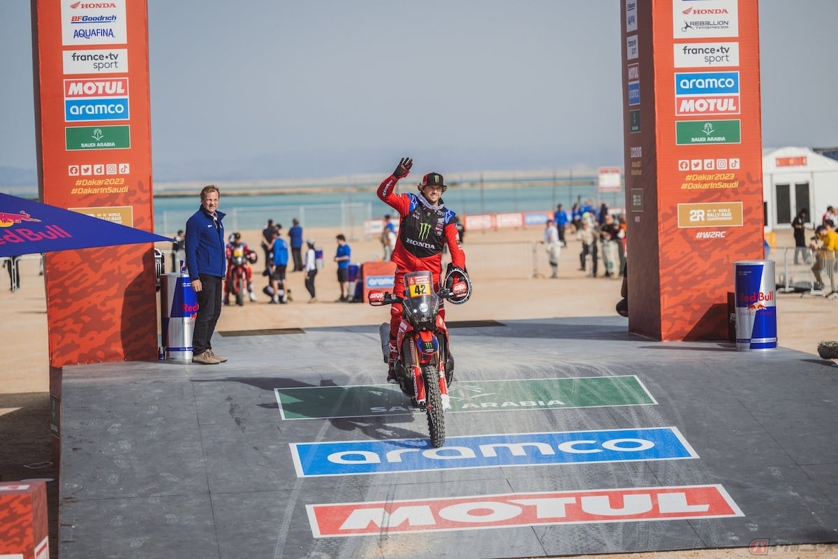 Monster Energy Honda Team エイドリアン・ヴァン・ベバレン選手(17位)