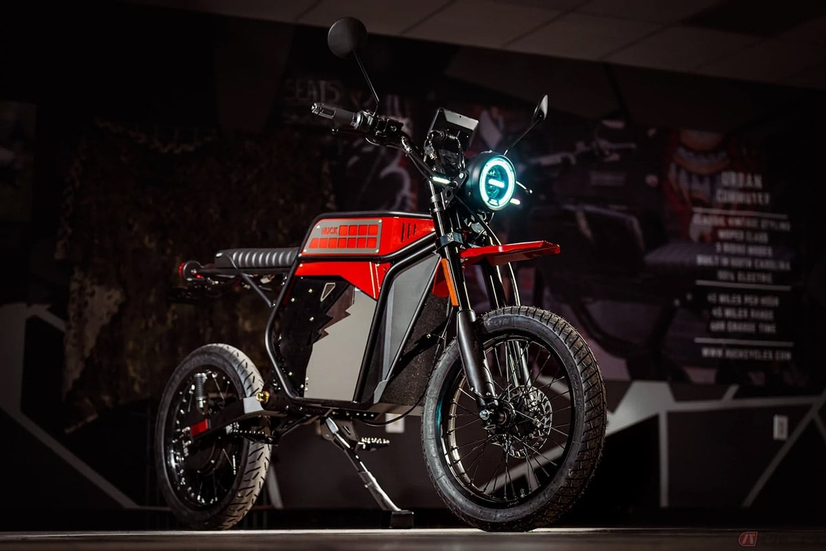 米国Huck Cyclesの最新電動バイク「Stinger」