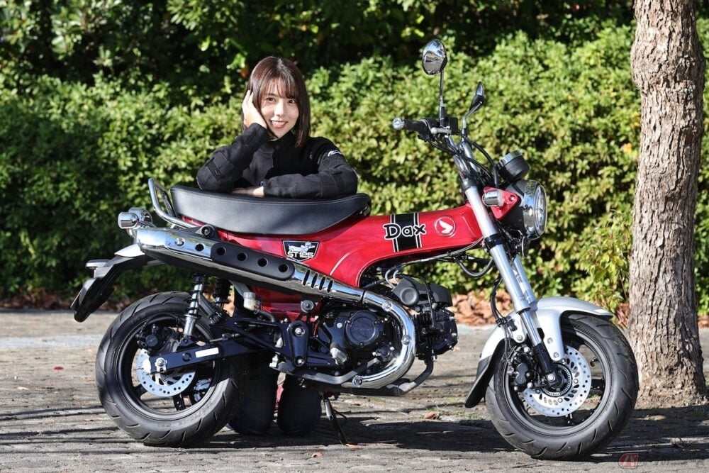 ホンダの原付二種レジャーモデル『Dax125(ダックス125)』の試乗記です