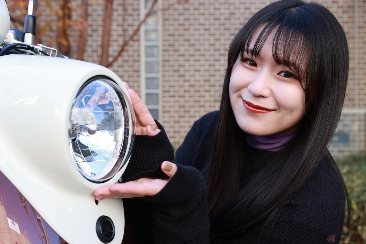 丸いライトやウィンカーもお気に入り