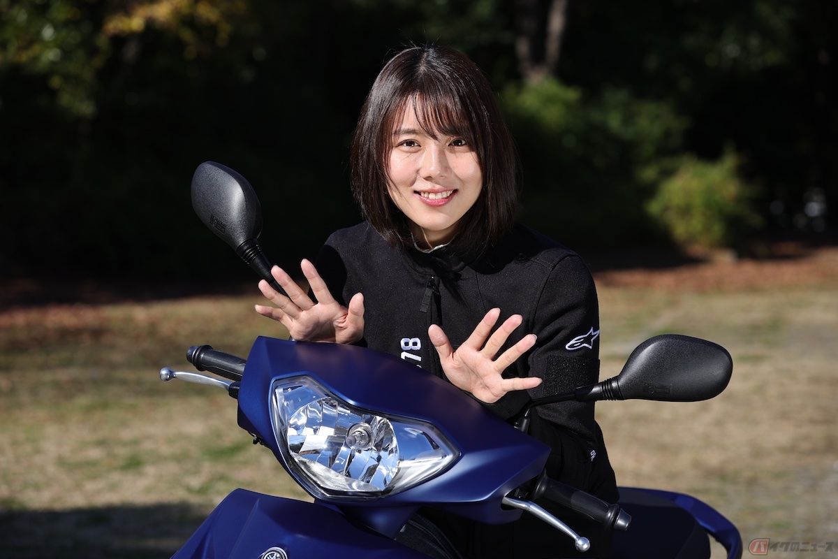 大きなヘッドランプはインパクトがあり!