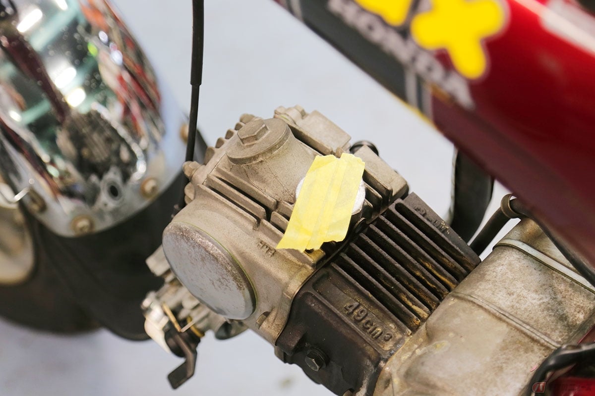 エンジンには養生を忘れずに