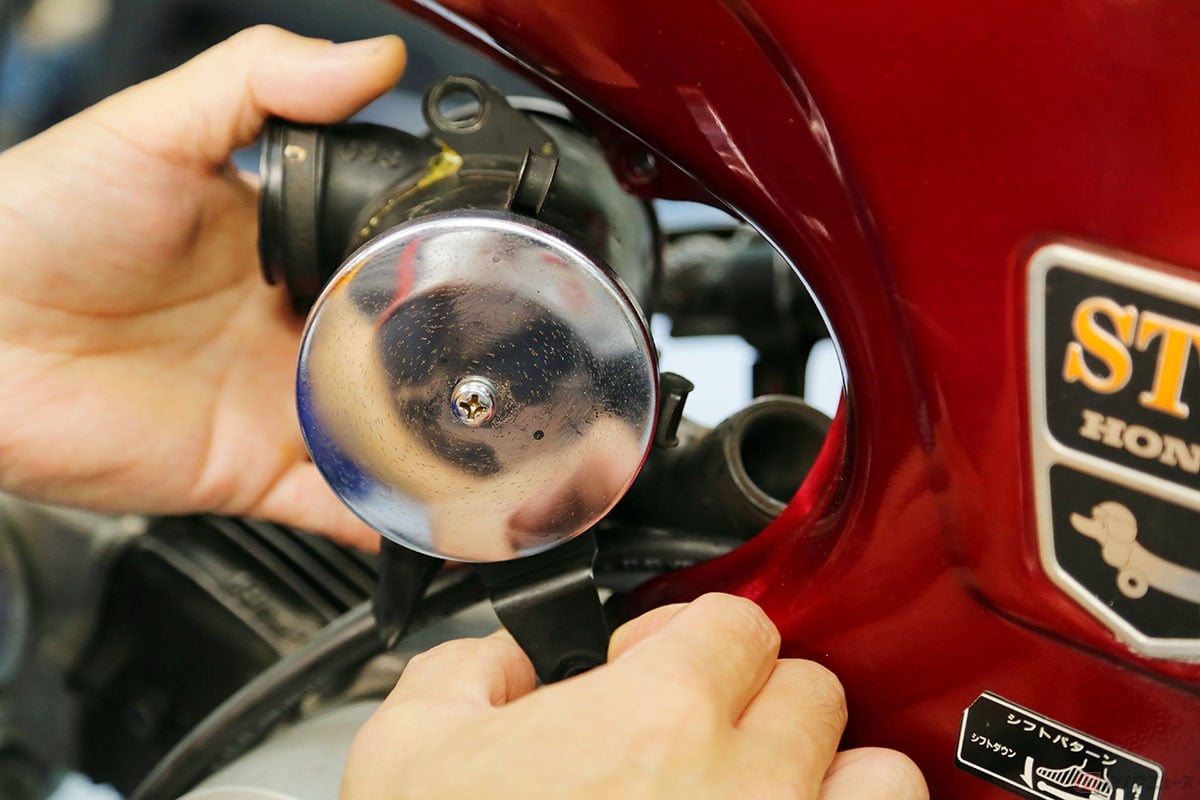 エアクリーナーボックスの装着