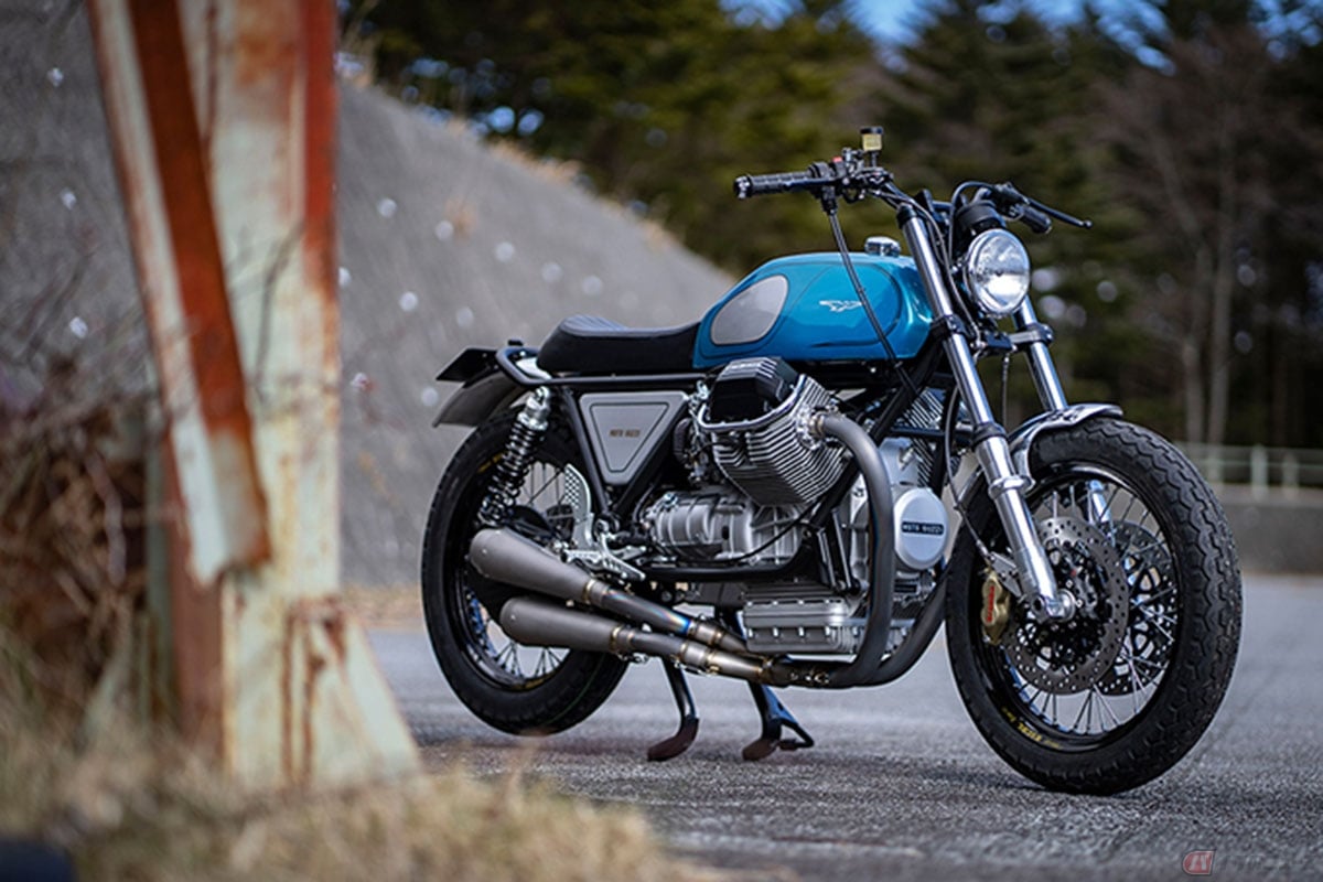 カスタムファクトリー「46Works」が製作したMotoGuzziカスタム