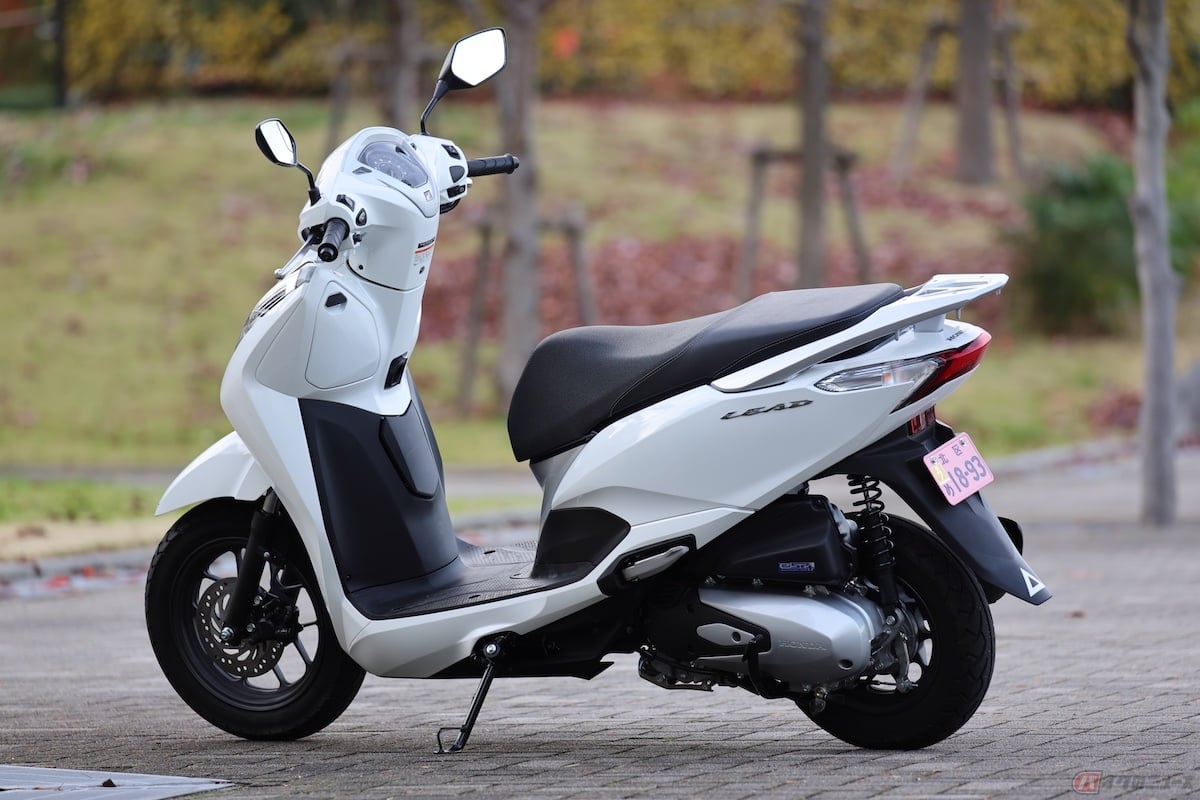 ホンダ「リード125」の全幅は680mm