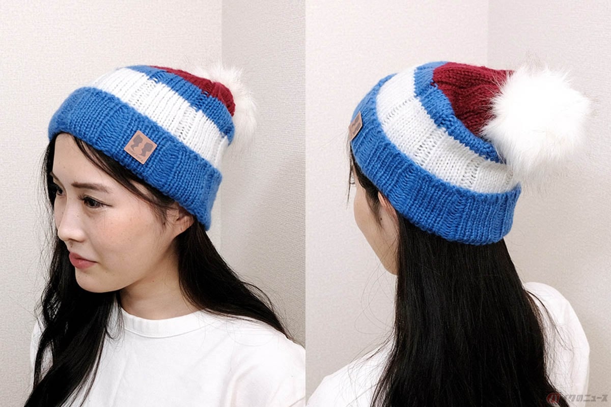 再販された【ゆるキャン△】なでしこのニットキャップ