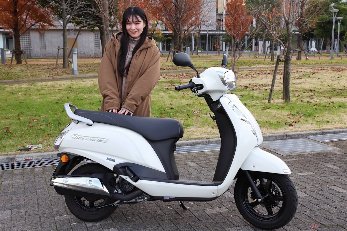 2022年10月に発売された原付二種スクーター「アドレス125」