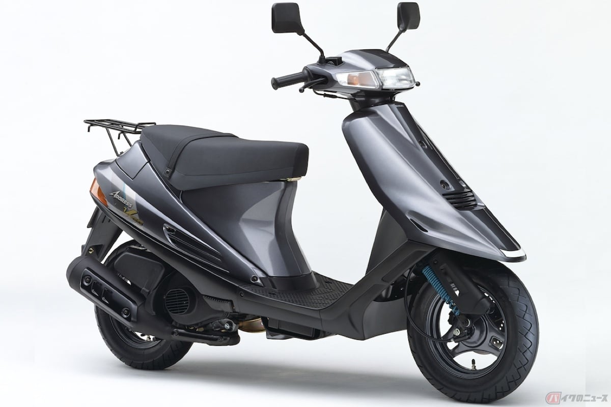 1991年に発表された原付二種スクーター「アドレスV100」
