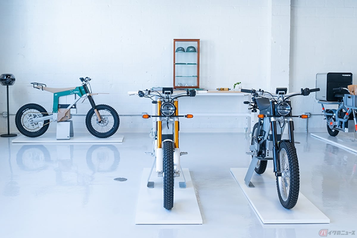 CAKE製の電動バイク
