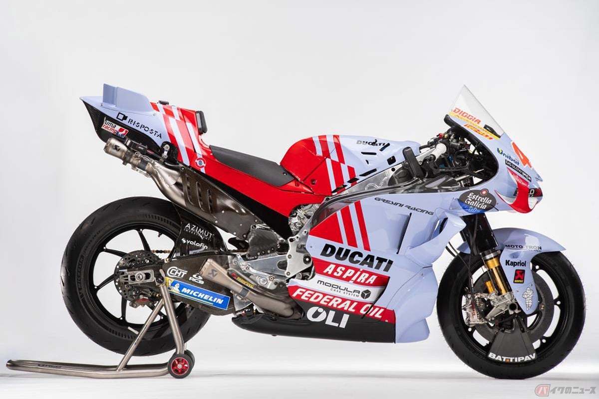 Team Gresini Racingが使用するデスモセディチGP