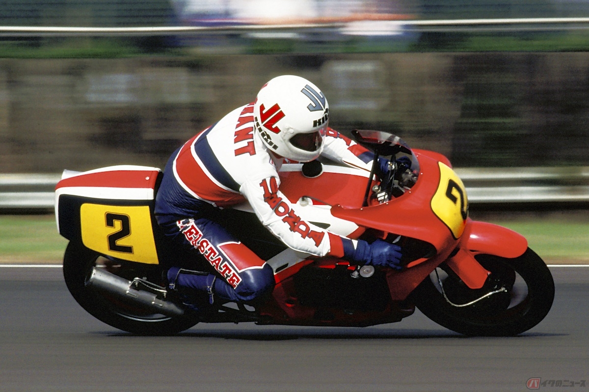 長円ピストンエンジンを搭載し、WGPに参戦したNR500