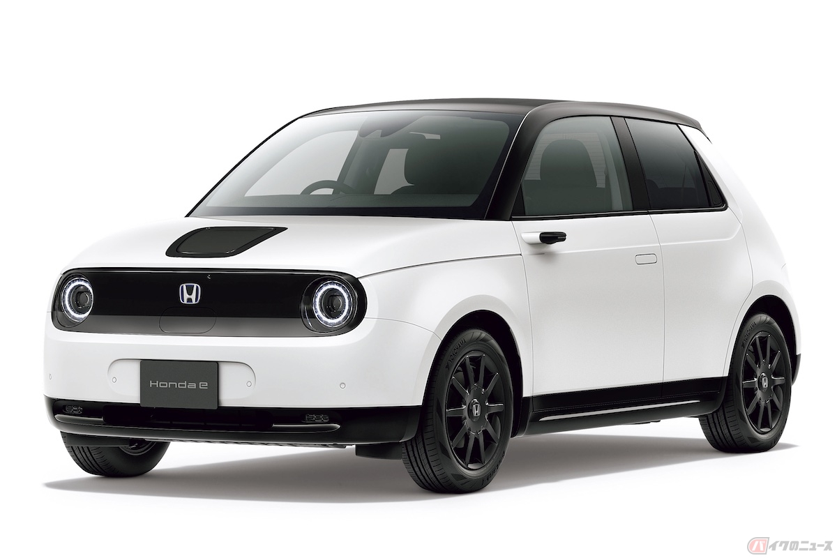 2020年に新型電気自動車「Honda e」を発売