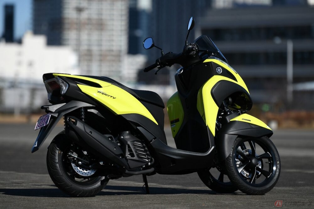 2年ぶり！ヤマハ「トリシティ125」の便利さ再確認 『小野木里奈の