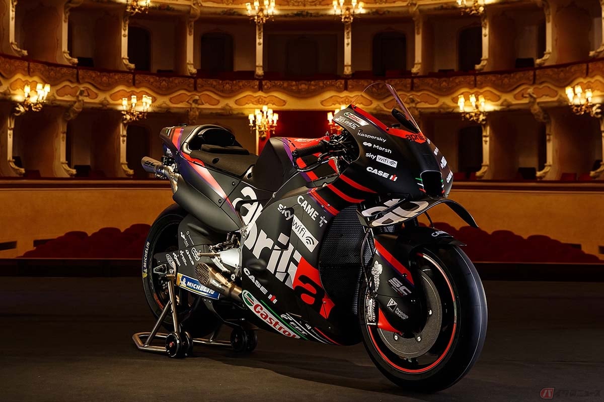 「aprilia racing(アプリリア・レーシング)」のMotoGPマシン「RS-GP」(2022年型)
