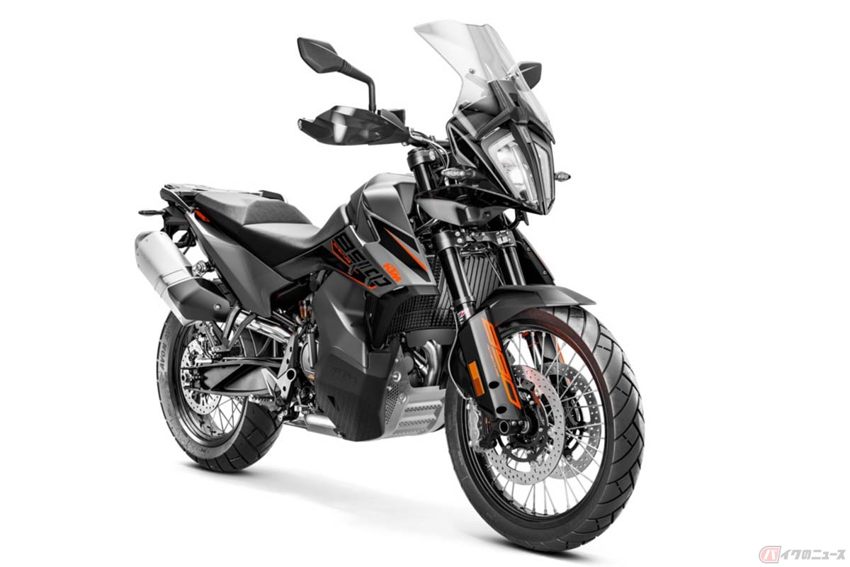 KTM 890 ADVENTURE(カラー:ブラック×グレー)
