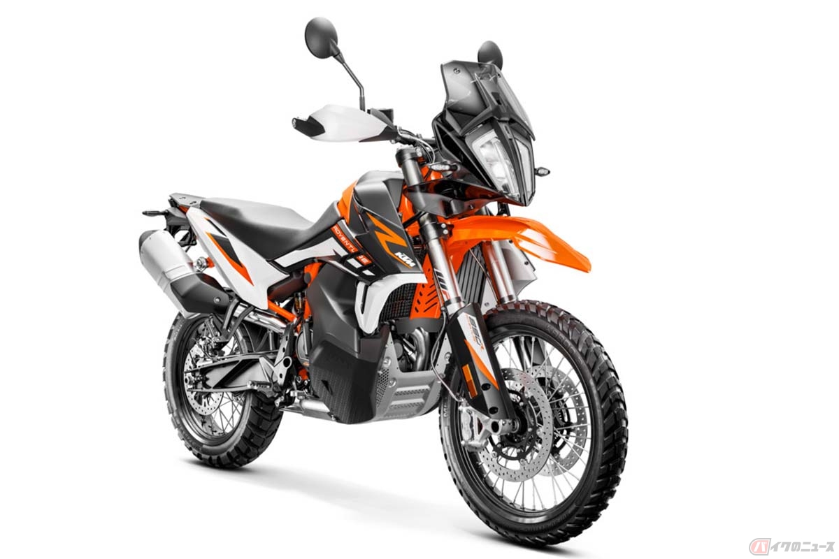 KTM 890 ADVENTURE R(カラー:ブラック×オレンジ×ホワイト)