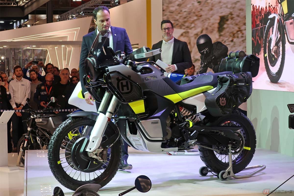 2019年11月に「EICMA 2019」で初公開されたコンセプトモデル「NORDEN 901 Concept」(参考出品車)